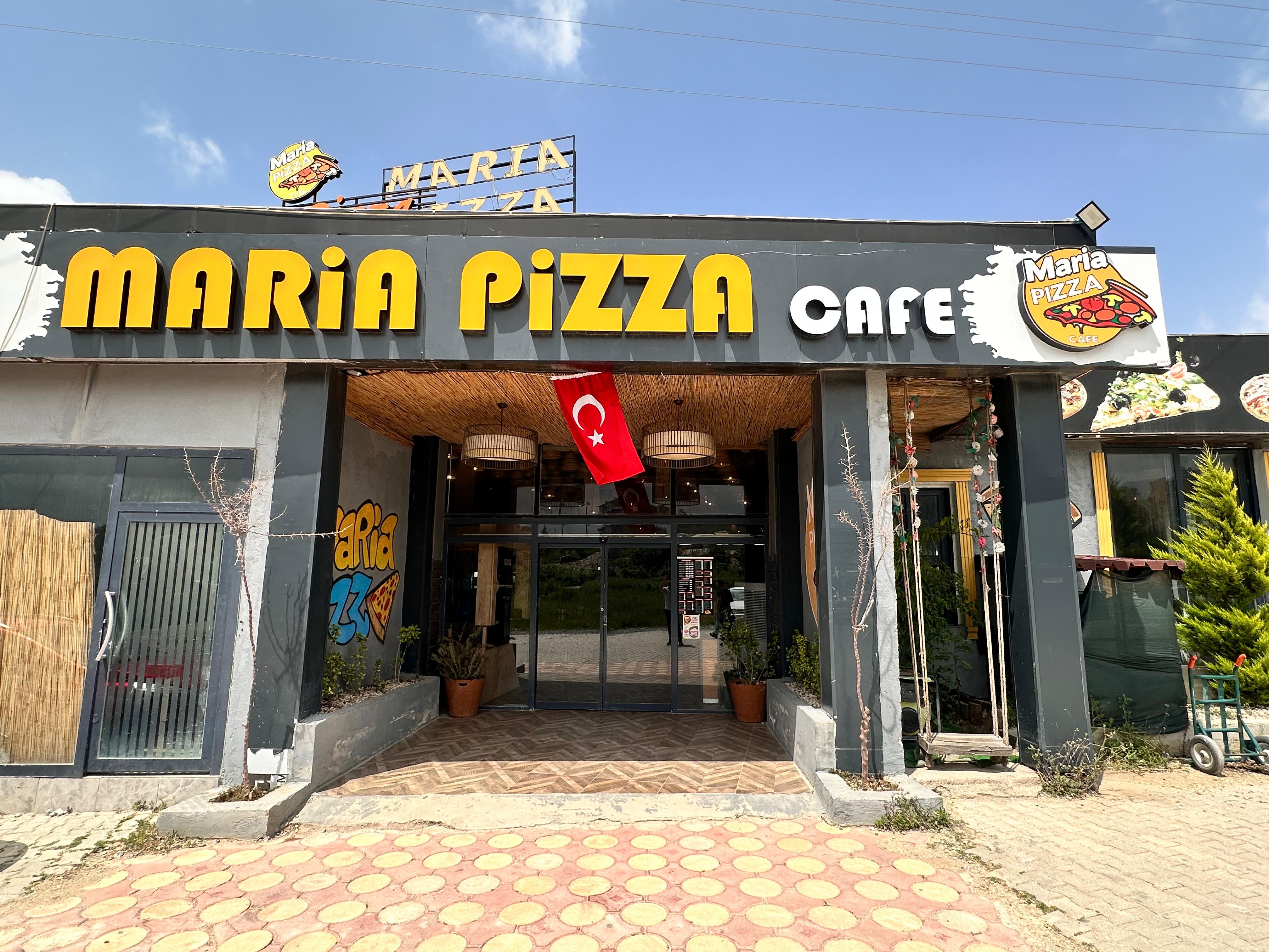 Maria Pizza Harbiye Şubesi - Antakya’nın en lezzetli taş fırın pizzası ve cafe keyfi
